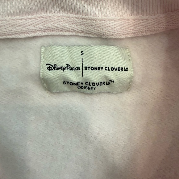 NWOT Disney Parks x Stoney Clover Lane Disney World Pink Sweatshirt Size Small - Picture 4 of 5